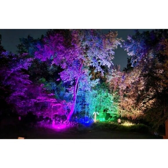 LED Flood Light Outdoor 800W Equivalent Bluetooth Smart Color Change Landscape - Picture 2 of 2